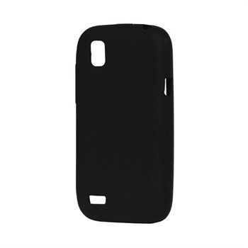 HTC Desire V Silikoni Suojakotelo Musta