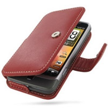 HTC Desire Z PDair Leather Case 3RHTEZB41 Punainen