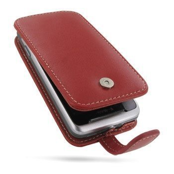 HTC Desire Z PDair Leather Case 3RHTEZF41 Punainen