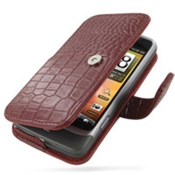 HTC Desire Z PDair Leather Case GRHTEZB41 Punainen