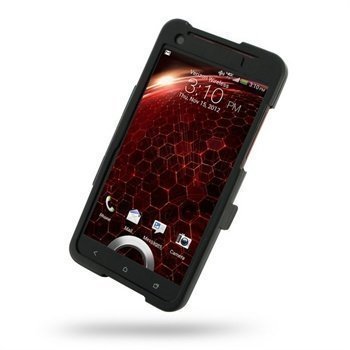 HTC Droid DNA Metal Case Black