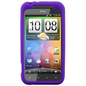 HTC Droid Incredible 2 Silicone Cover Purppura