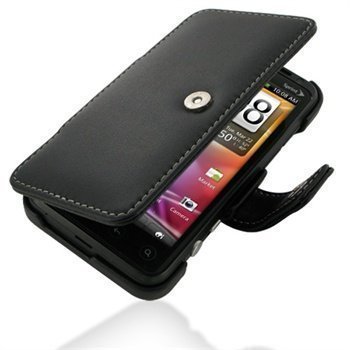 HTC EVO 3D PDair Leather Case 3BHTP3B41 Musta