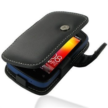 HTC Explorer PDair Leather Case 3BHTA3B41 Musta