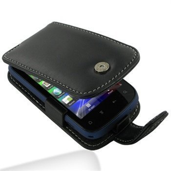 HTC Explorer PDair Leather Case 3BHTA3F41 Musta