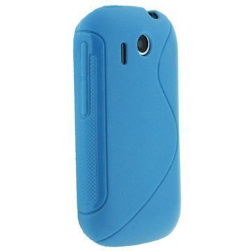 HTC Explorer iGadgitz Dual Tone TPU Cover Blue