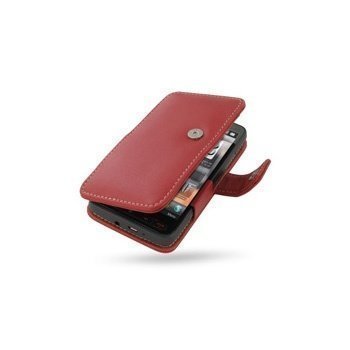 HTC HD2 PDair Leather Case 3RHTTDB41 Punainen