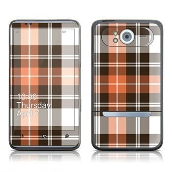 HTC HD7 Copper Plaid Skin