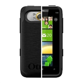 HTC HD7 OtterBox Commuter Case Black