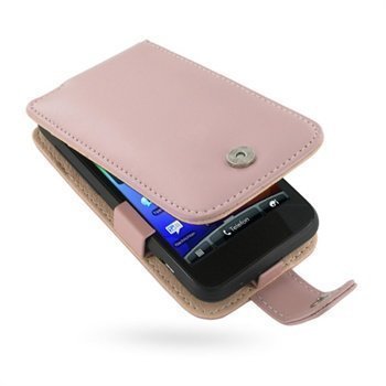 HTC Incredible S PDair Leather Case 3PHTEAF41 Vaaleanpunainen