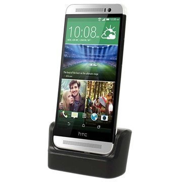 HTC One (E8) OTG Pöytälaturi Musta