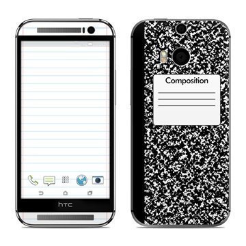 HTC One (M8) Composition Notebook Skin