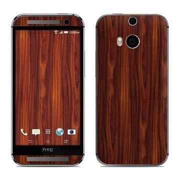 HTC One (M8) Dark Rosewood Skin
