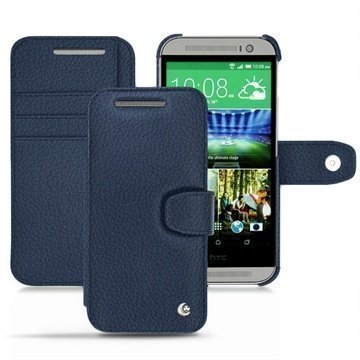 HTC One (M8) One (M8) Dual Sim Noreve Tradition B Wallet Nahkakotelo Indigonsininen