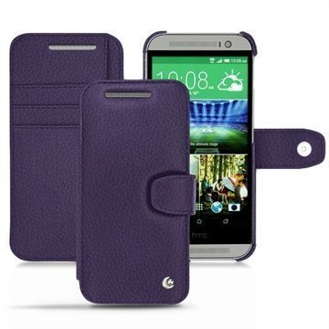 HTC One (M8) One (M8) Dual Sim Noreve Tradition B Wallet Nahkakotelo Koboltti