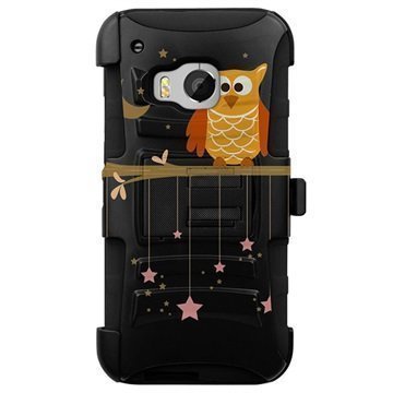 HTC One M9 Beyond Cell Armor Combo Design Kotelo Twinkle Stars