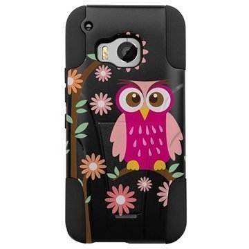 HTC One M9 Beyond Cell Hyber Shell Design Kotelo Daisy Owl