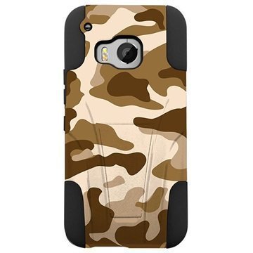 HTC One M9 Beyond Cell Hyber Shell Design Kotelo Desert Camouflage