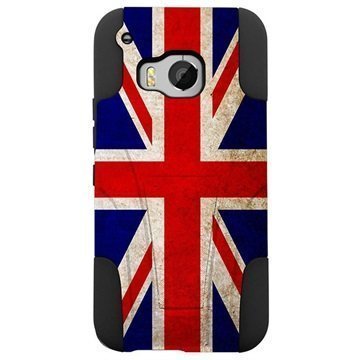 HTC One M9 Beyond Cell Hyber Shell Design Kotelo Union Jack