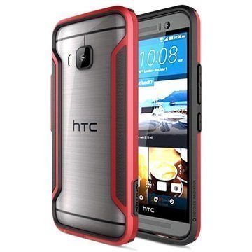 HTC One M9 Nillkin Armor-Border Series Suojapuskuri Punainen