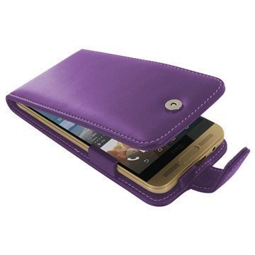 HTC One M9+ PDair Leather Case 3LHT9PF41 Violetti