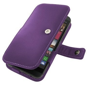 HTC One M9 PDair Leather Case 3LHTM9B41 Violetti