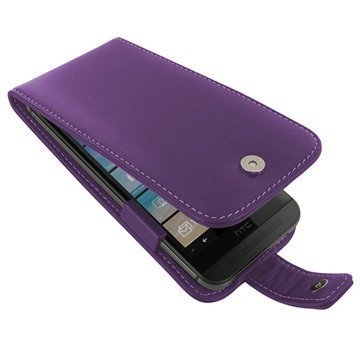 HTC One M9 PDair Leather Case 3LHTM9F41 Violetti