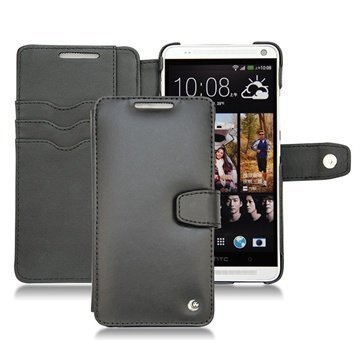 HTC One Max Noreve Tradition B Wallet Nahkakotelo Musta