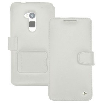 HTC One Max Noreve Tradition B Wallet Nahkakotelo Valkoinen