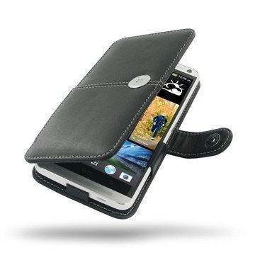 HTC One Max PDair Leather Case 3BHTONBX1 Musta