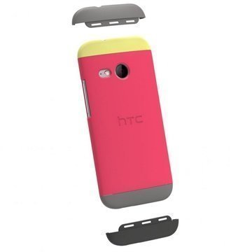HTC One Mini 2 Double Dip Suojalevy HC C971 Vaaleanpunainen