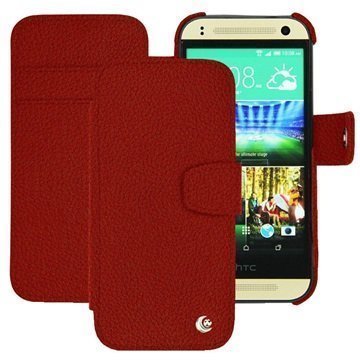 HTC One Mini 2 Noreve Tradition B Wallet Leather Case Tomate