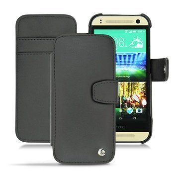 HTC One Mini 2 Noreve Tradition B Wallet Nahkakotelo Musta
