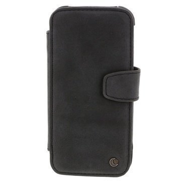 HTC One Mini 2 Noreve Tradition B Wallet Nahkakotelo Tumma Vintage