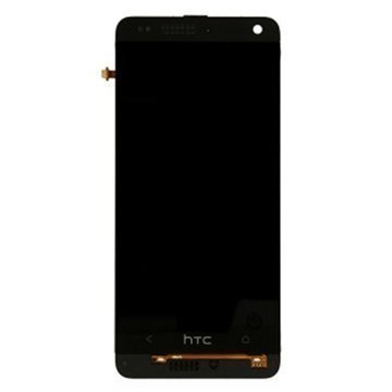 HTC One Mini Etukuori & LCD Näyttö Musta