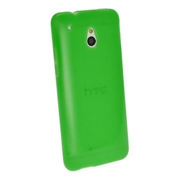 HTC One Mini iGadgitz Crystal TPU Case Green