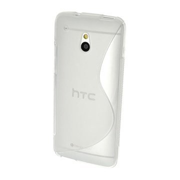 HTC One Mini iGadgitz S Line TPU Case Clear