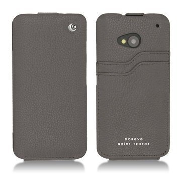 HTC One Noreve Tradition D Flip Leather Case Anthracite