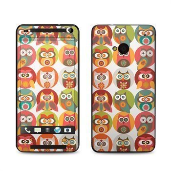 HTC One Owls Family Skin