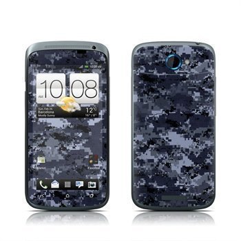 HTC One S Digital Navy Camo Suojakalvo