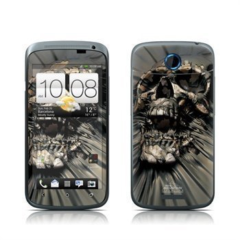 HTC One S Skull Wrap Suojakalvo
