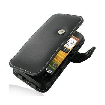 HTC One V PDair Leather Case 3BHTNVB41 Musta