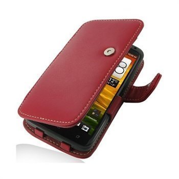 HTC One X One X+ PDair Leather Case 3RHTNXB41 Punainen