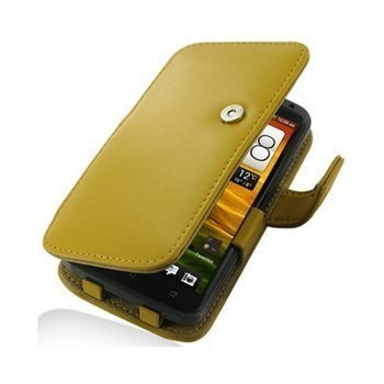 HTC One X One X+ PDair Leather Case 3YHTNXB41 Keltainen