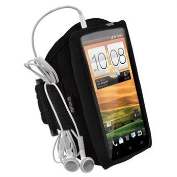 HTC One X One X+ iGadgitz Neoprene Armband Black