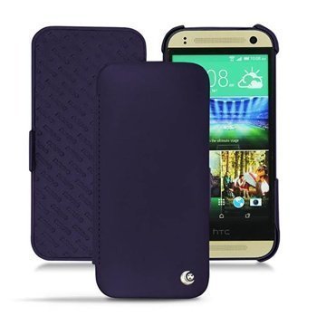 HTC One mini 2 Noreve Tradition Flip Leather Case Cobalt