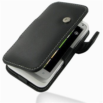 HTC Radar PDair Leather Case 3BHTRAB41 Musta