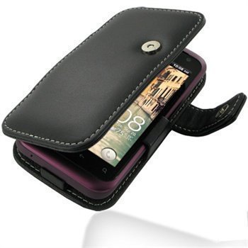 HTC Rhyme S510b PDair Leather Case 3BHTRHB41 Musta