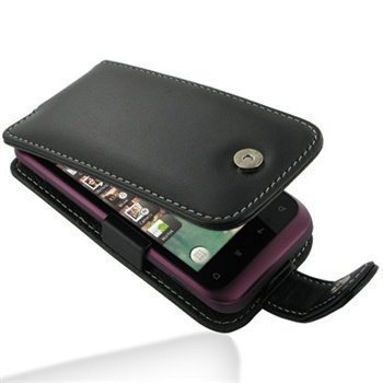 HTC Rhyme S510b PDair Leather Case 3BHTRHF41 Musta