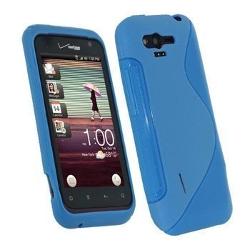 HTC Rhyme iGadgitz Dual Tone TPU Cover Blue